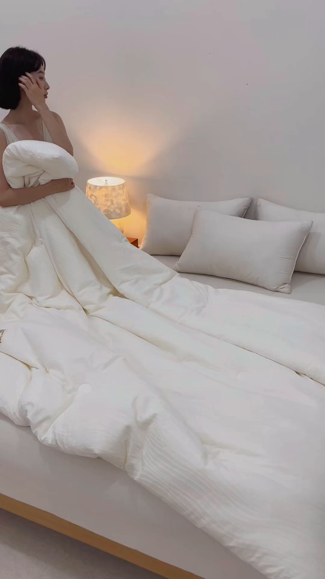 91家纺网 家纺一手货源 找家纺 （总）子由家居 2025新款全棉纯棉水洗棉树纹大提花55大豆被被子被芯