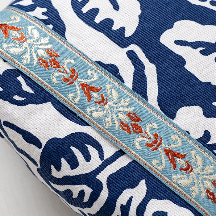 91家纺网 家纺一手货源 找家纺 小米枕芯 2025新款宫廷贵族荞麦枕护颈助眠枕枕头枕芯 青花瓷