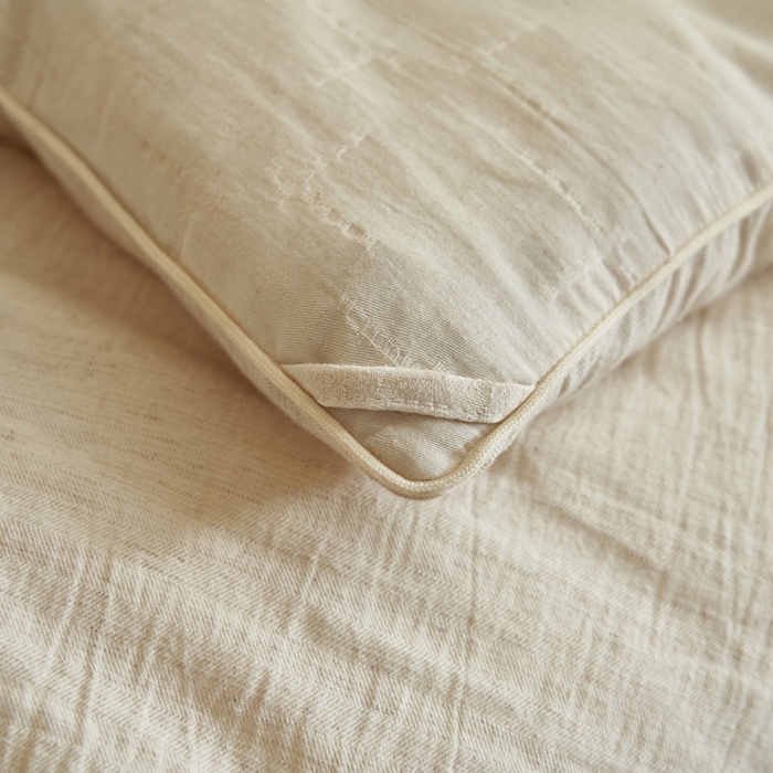 91家纺网 家纺一手货源 找家纺 （总）子由家居 2025新款纯棉水洗棉麻提花55大豆被被子被芯