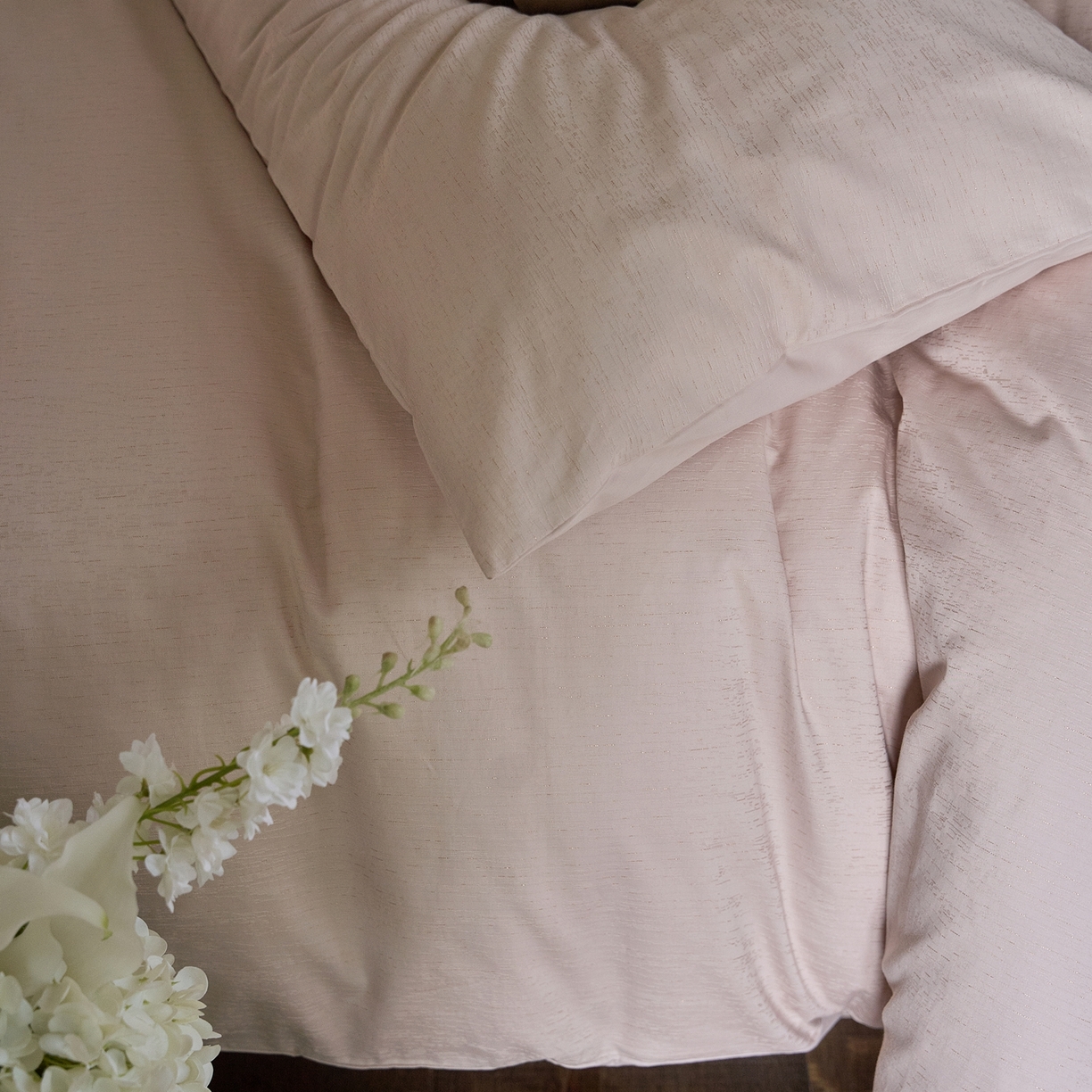 91家纺网 家纺一手货源 找家纺 （总）ONE TWO ONE 121 2025新款100S长绒棉贡缎提花四件套-莳光线条【提供买家秀】【会员-20】