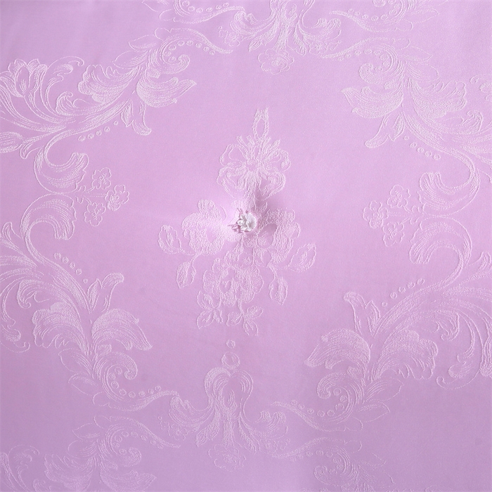 91家纺网 家纺一手货源 找家纺 芭芭棉家纺 2025新款全棉提花云端之梦被子被芯 云端之梦粉色