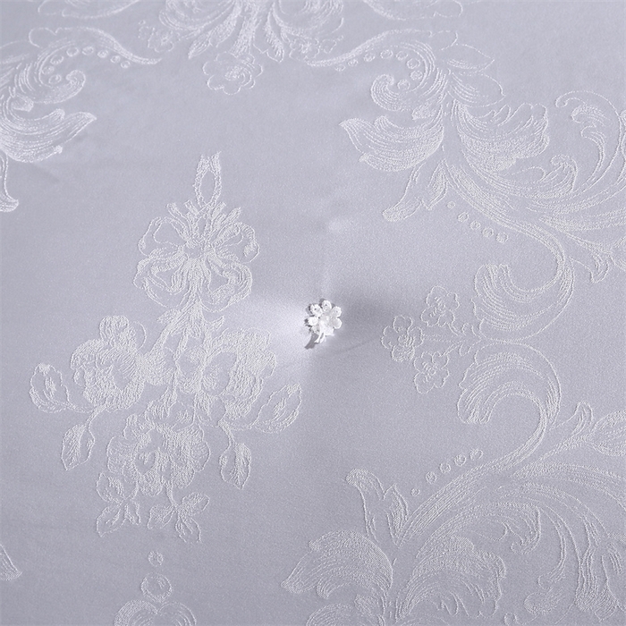 91家纺网 家纺一手货源 找家纺 芭芭棉家纺 2025新款全棉提花云端之梦被子被芯 云端之梦高级灰