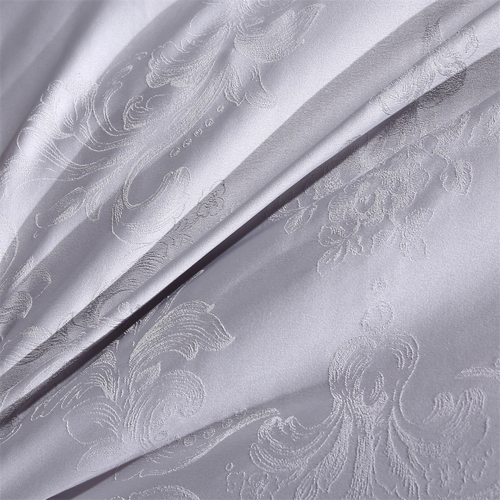 91家纺网 家纺一手货源 找家纺 芭芭棉家纺 2025新款全棉提花云端之梦被子被芯 云端之梦高级灰