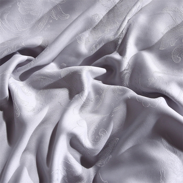 91家纺网 家纺一手货源 找家纺 芭芭棉家纺 2025新款全棉提花云端之梦被子被芯 云端之梦高级灰