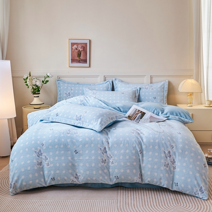 91家纺网 家纺一手货源 找家纺 （总）尚品凤凰 2025新款凉感豆豆席提花三件套凉席