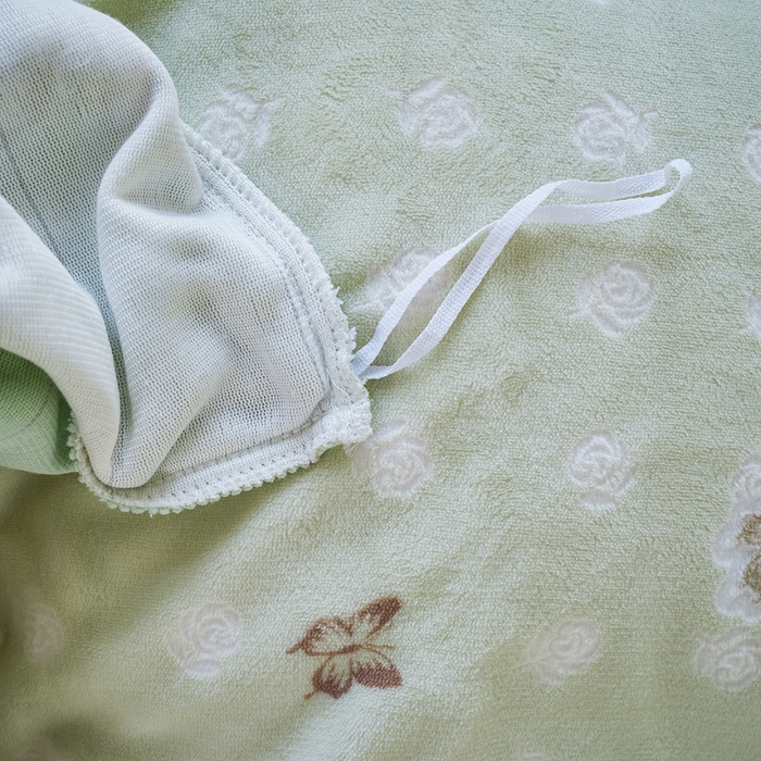 91家纺网 家纺一手货源 找家纺 尚品凤凰 2025新款雕花绒牛奶绒四件套 花间蝶舞-绿