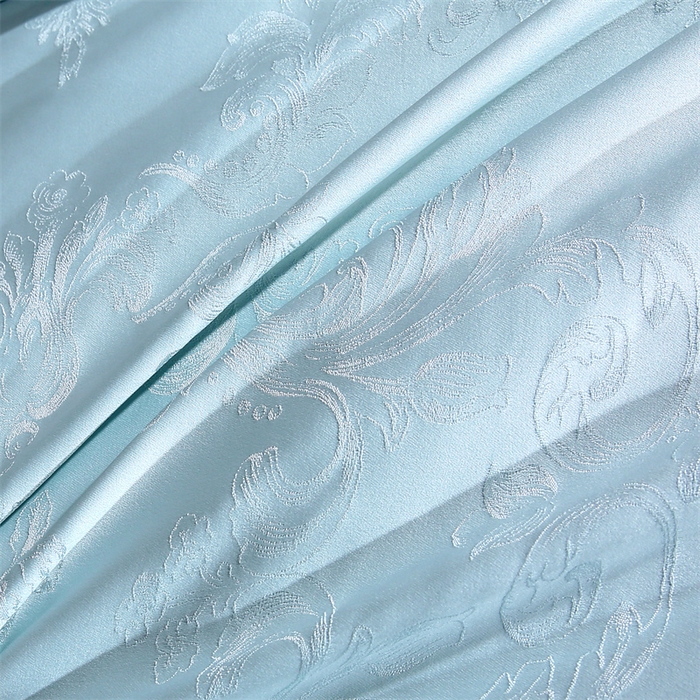 91家纺网 家纺一手货源 找家纺 芭芭棉家纺 2025新款全棉提花云端之梦被子被芯 云端之梦绿色