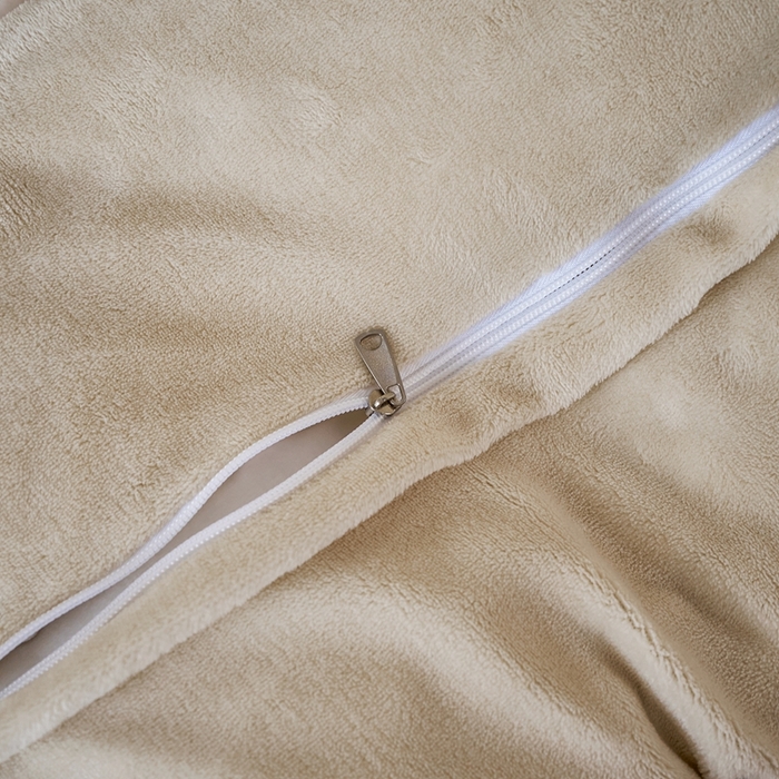 91家纺网 家纺一手货源 找家纺 尚品凤凰 2025新款雕花绒牛奶绒四件套 小樱桃-卡其