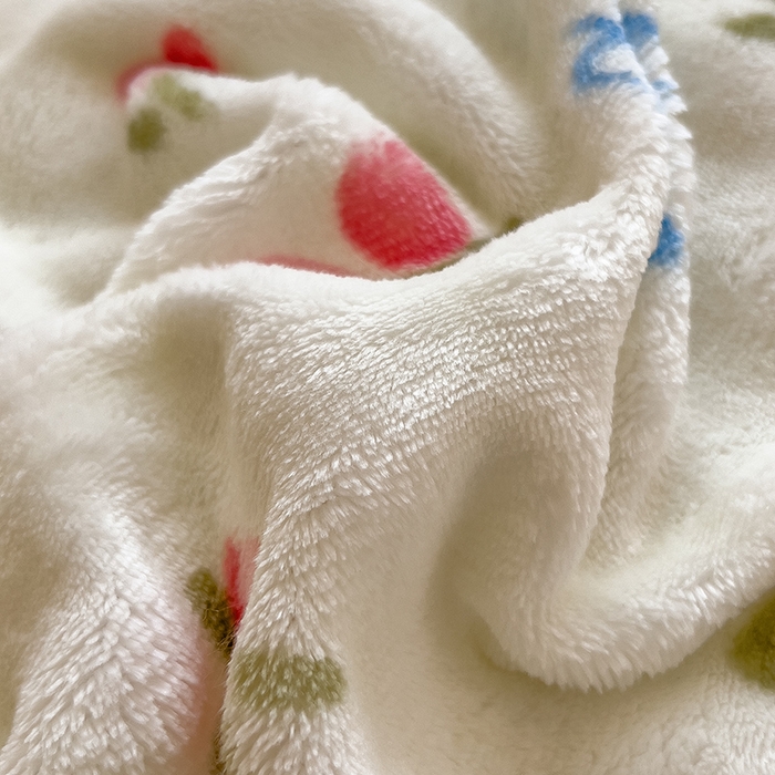 91家纺网 家纺一手货源 找家纺 摩妮卡 2025新款小清新加厚260克牛奶绒泡泡绒四件套 花园狗