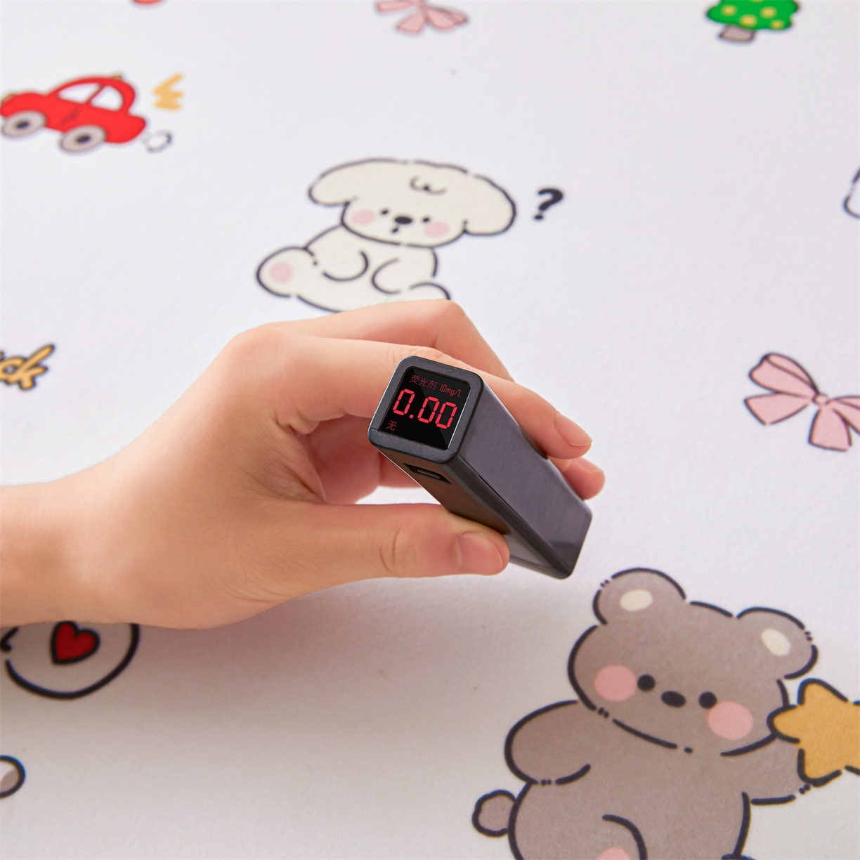 91家纺网 家纺一手货源 找家纺 雯豆家纺 2025新款TPU防水隔尿床笠防脏垫单床笠床笠单件 防水床笠-爱心萌宠