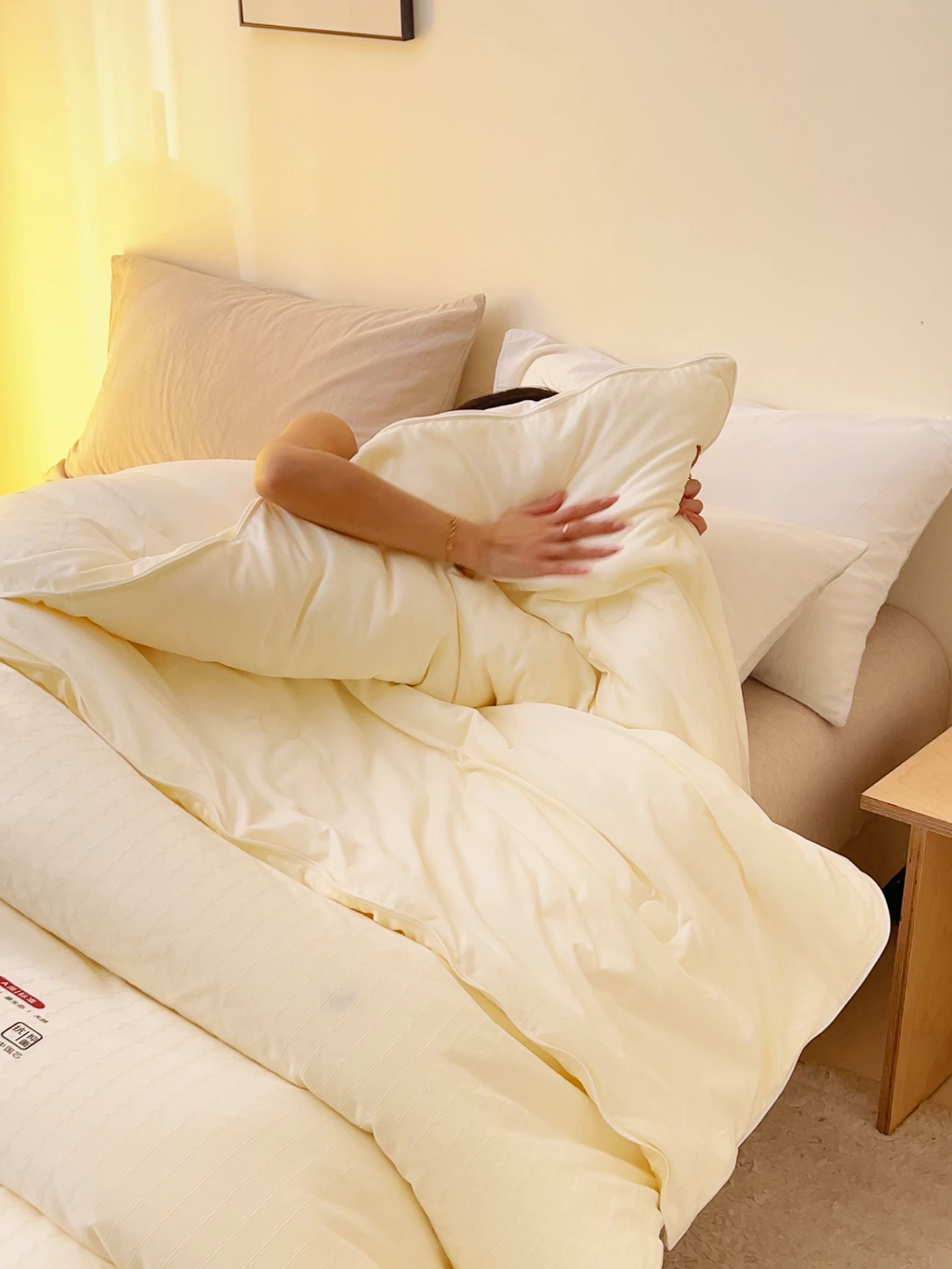 91家纺网 家纺一手货源 找家纺 （总）子由家居 2025新款水洗长城格提花子母被被子被芯