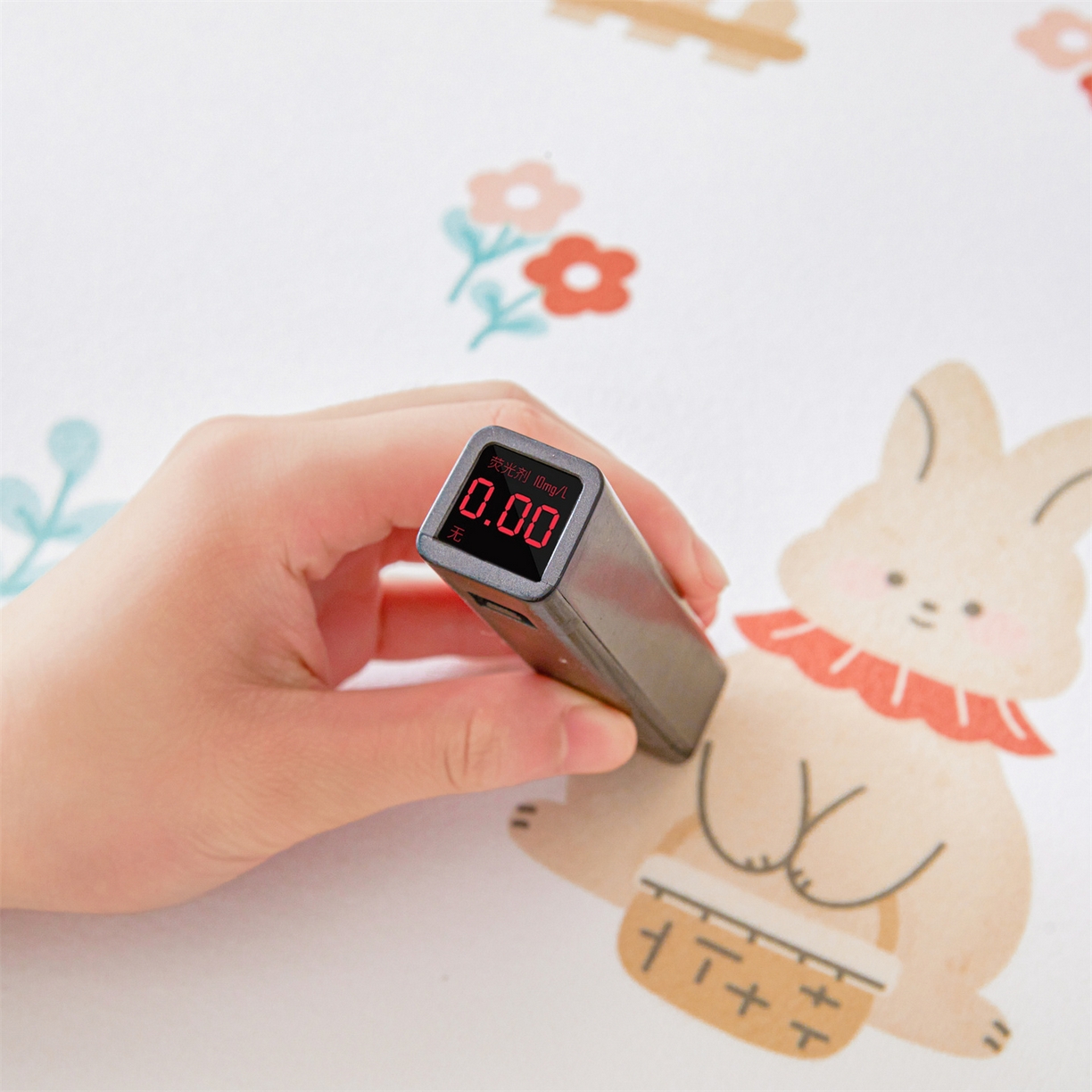 91家纺网 家纺一手货源 找家纺 雯豆家纺 2025新款TPU防水隔尿床笠防脏垫单床笠床笠单件 防水床笠-甜梦小兔