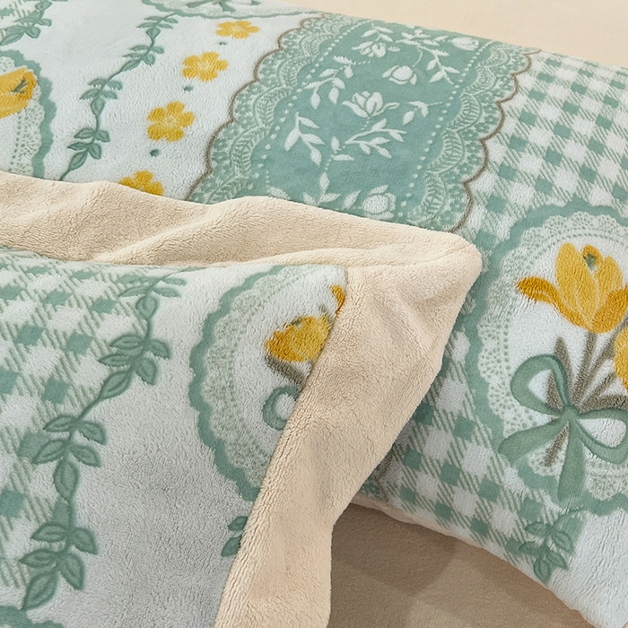 91家纺网 家纺一手货源 找家纺 （总）花香四季家纺 2025新款全消光工艺320克牛奶绒四件套