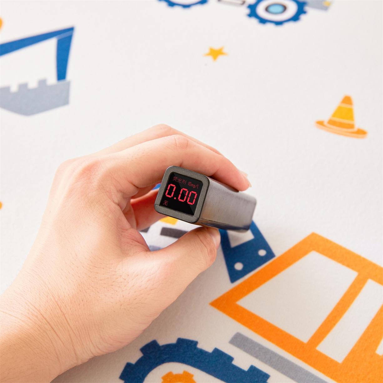 91家纺网 家纺一手货源 找家纺 雯豆家纺 2025新款TPU防水隔尿床笠防脏垫单床笠床笠单件 防水床笠-挖掘机