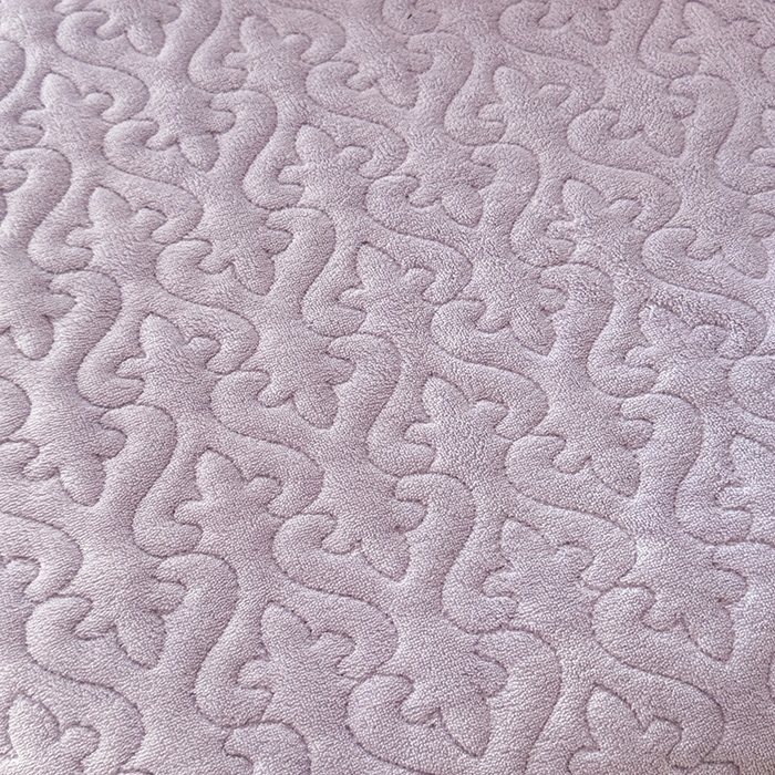 91家纺网 家纺一手货源 找家纺 绒棉世家 2025秋冬新款法式韩版花边款加厚牛奶绒双面宝宝绒四件套 艾薇尔-紫