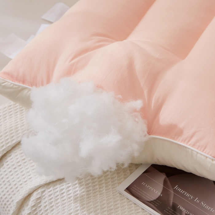 91家纺网 家纺一手货源 找家纺 万聚凯枕芯 2025新款莫代尔枕头枕芯 石榴红了