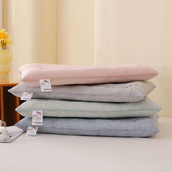 91家纺网 家纺一手货源 找家纺 （总）万聚凯枕芯 2025新款棉里棉外枕 枕头枕芯