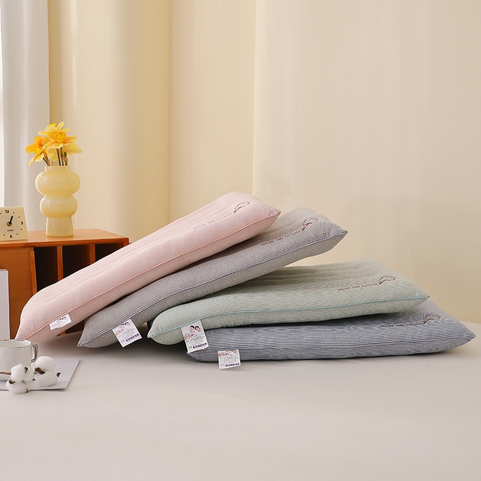 91家纺网 家纺一手货源 找家纺 万聚凯枕芯 2025新款棉里棉外枕 枕头枕芯 组合图仅供展示