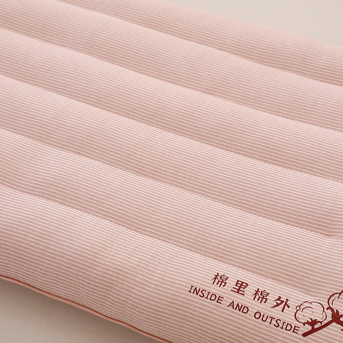 91家纺网 家纺一手货源 找家纺 万聚凯枕芯 2025新款棉里棉外枕 枕头枕芯 粉色