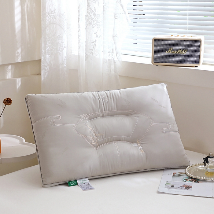 91家纺网 家纺一手货源 找家纺 （总）万聚凯枕芯 2025新款竹影定型枕头枕芯