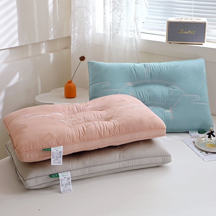 91家纺网 家纺一手货源 找家纺 （总）万聚凯枕芯 2025新款竹影定型枕头枕芯