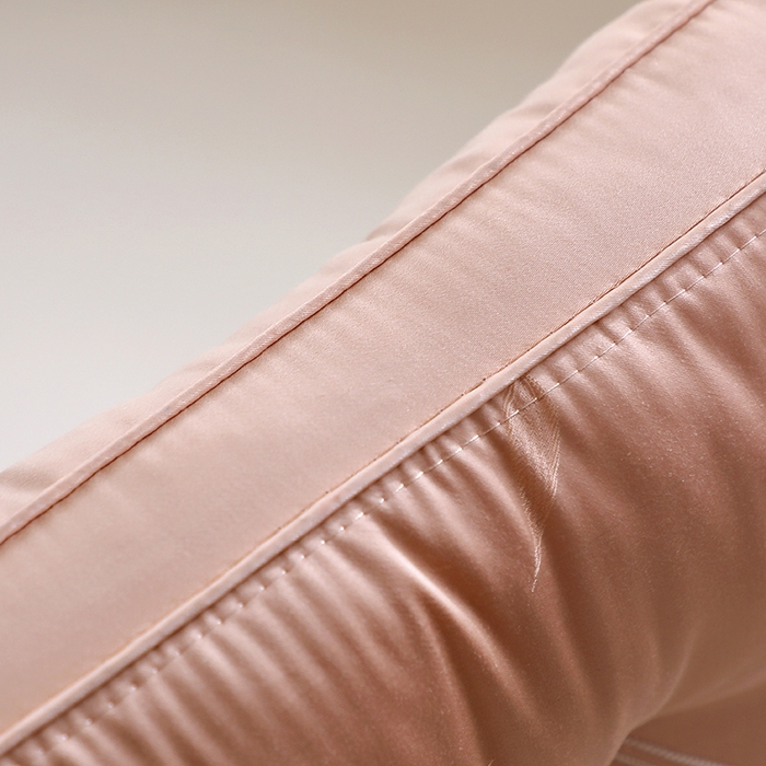 91家纺网 家纺一手货源 找家纺 万聚凯枕芯 2025新款竹影定型枕头枕芯 粉色