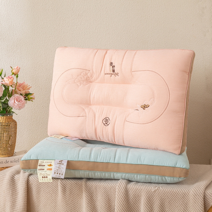 91家纺网 家纺一手货源 找家纺 （总）万聚凯枕芯 2025新款姜舒暖护颈枕 枕头枕芯