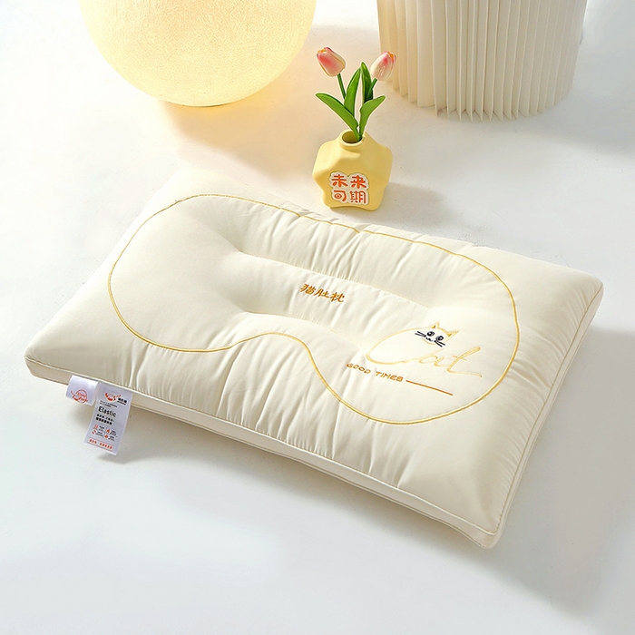 （总）万聚凯枕芯 2025新款猫肚枕头枕芯