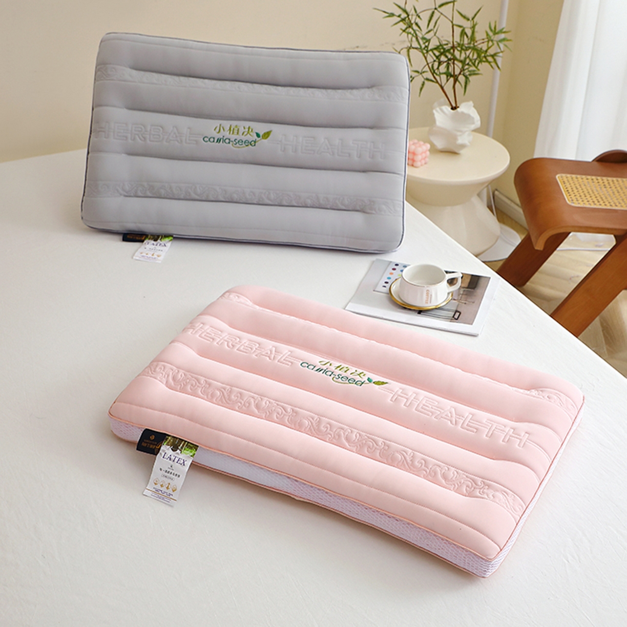 91家纺网 家纺一手货源 找家纺 （总）万聚凯枕芯 2025新款小植决定型枕 枕头枕芯