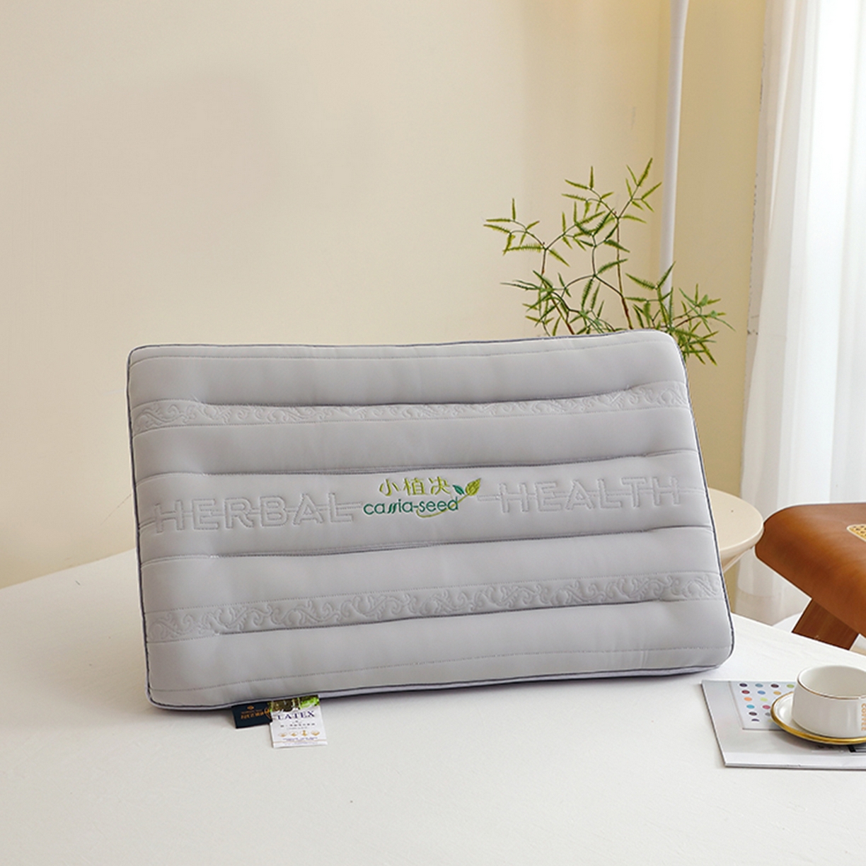 91家纺网 家纺一手货源 找家纺 （总）万聚凯枕芯 2025新款小植决定型枕 枕头枕芯