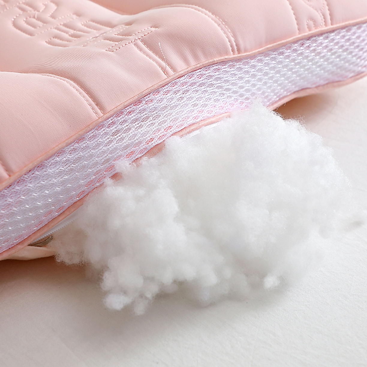 91家纺网 家纺一手货源 找家纺 万聚凯枕芯 2025新款小植决定型枕 枕头枕芯 粉色