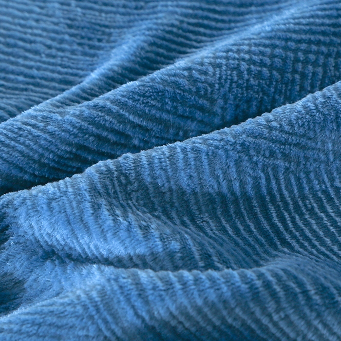 91家纺网 家纺一手货源 找家纺 居尚家纺 2025新款高克重牛奶绒烂花绒雕花绒单被套 被套单件 雕花-流星-宝兰