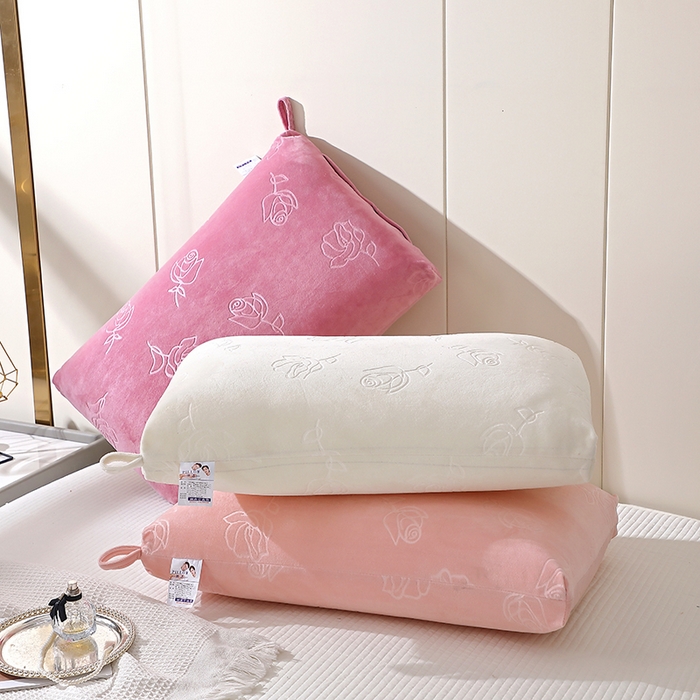 91家纺网 家纺一手货源 找家纺 （总）万聚凯枕芯 2025新款玫瑰绒热熔枕头枕芯