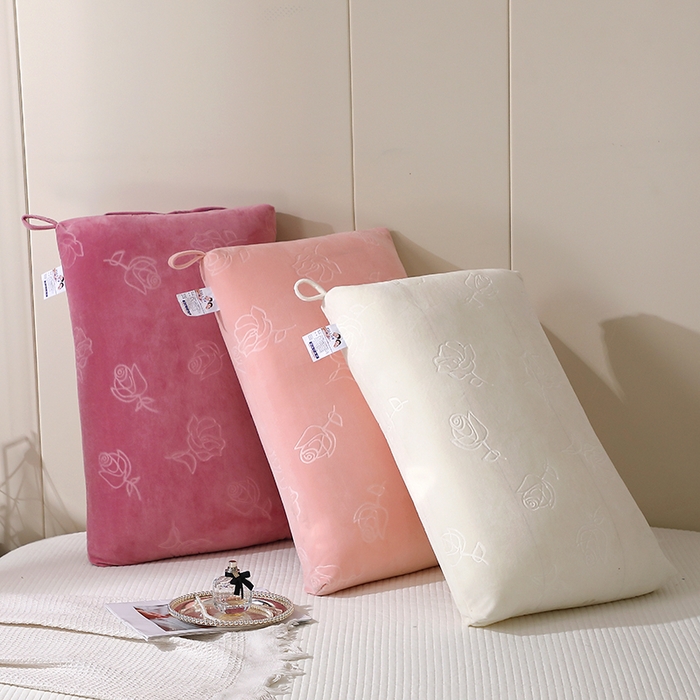 91家纺网 家纺一手货源 找家纺 万聚凯枕芯 2025新款玫瑰绒热熔枕头枕芯 组合图