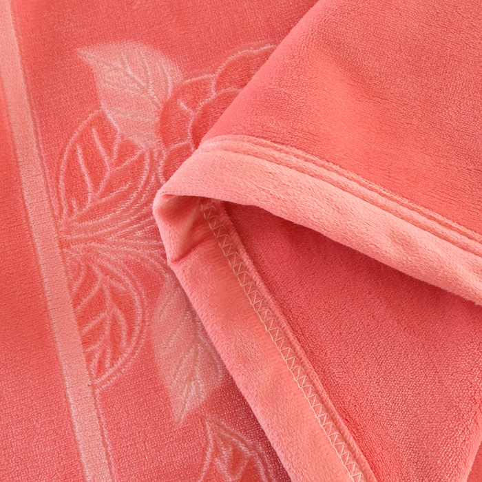 91家纺网 家纺一手货源 找家纺 居尚家纺 2025新款高克重牛奶绒烂花绒雕花绒单被套 被套单件 雕花-玫瑰-粉玉