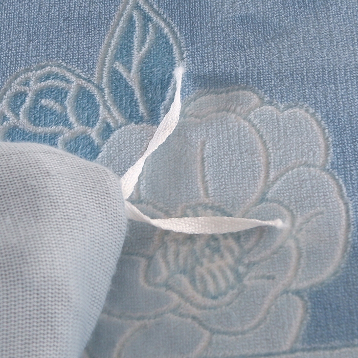 91家纺网 家纺一手货源 找家纺 居尚家纺 2025新款高克重牛奶绒烂花绒雕花绒单被套 被套单件 雕花-玫瑰-浅蓝