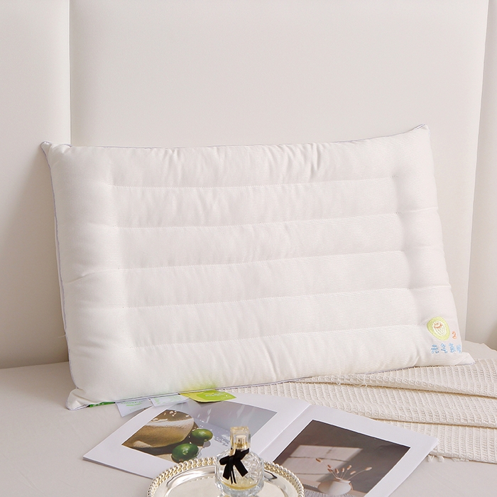 91家纺网 家纺一手货源 找家纺 万聚凯枕芯 2025新款元气低枕头枕芯-登峰一号 白色
