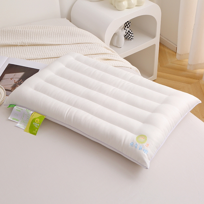 91家纺网 家纺一手货源 找家纺 万聚凯枕芯 2025新款元气低枕头枕芯-登峰一号 白色