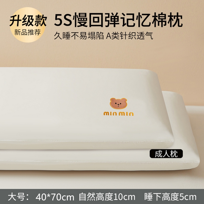 91家纺网 家纺一手货源 找家纺 （总）铺尚美家纺 2025新款儿童记忆枕记忆棉护颈枕芯卡通小熊枕头枕芯