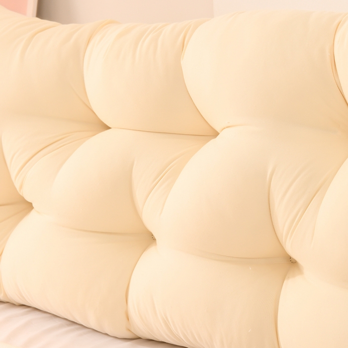 91家纺网 家纺一手货源 找家纺 （总）碧尔家居 2025新款床头靠垫三角床上靠枕卧室榻榻米软包双人大靠背免拆洗