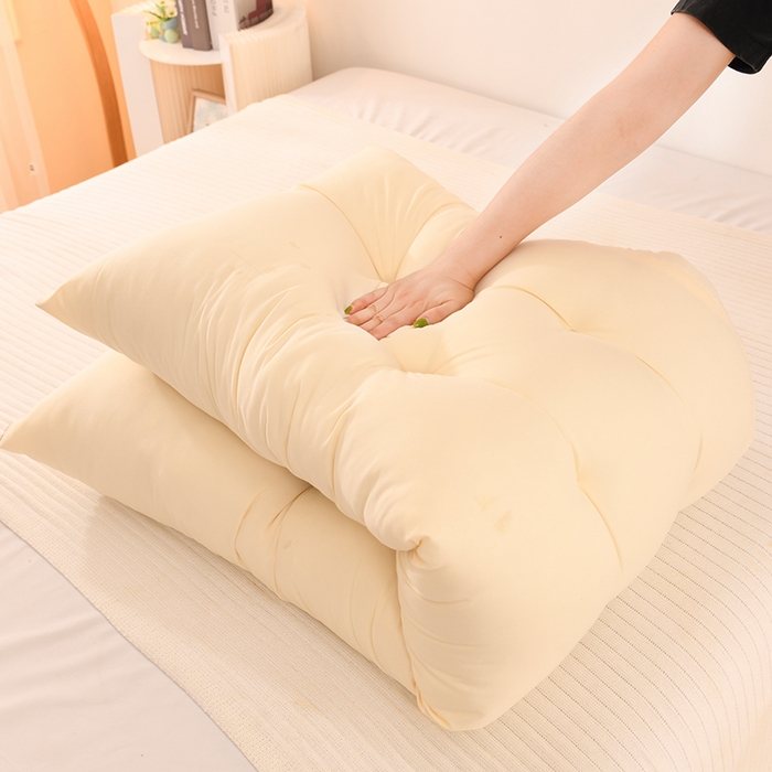 91家纺网 家纺一手货源 找家纺 （总）碧尔家居 2025新款床头靠垫三角床上靠枕卧室榻榻米软包双人大靠背免拆洗