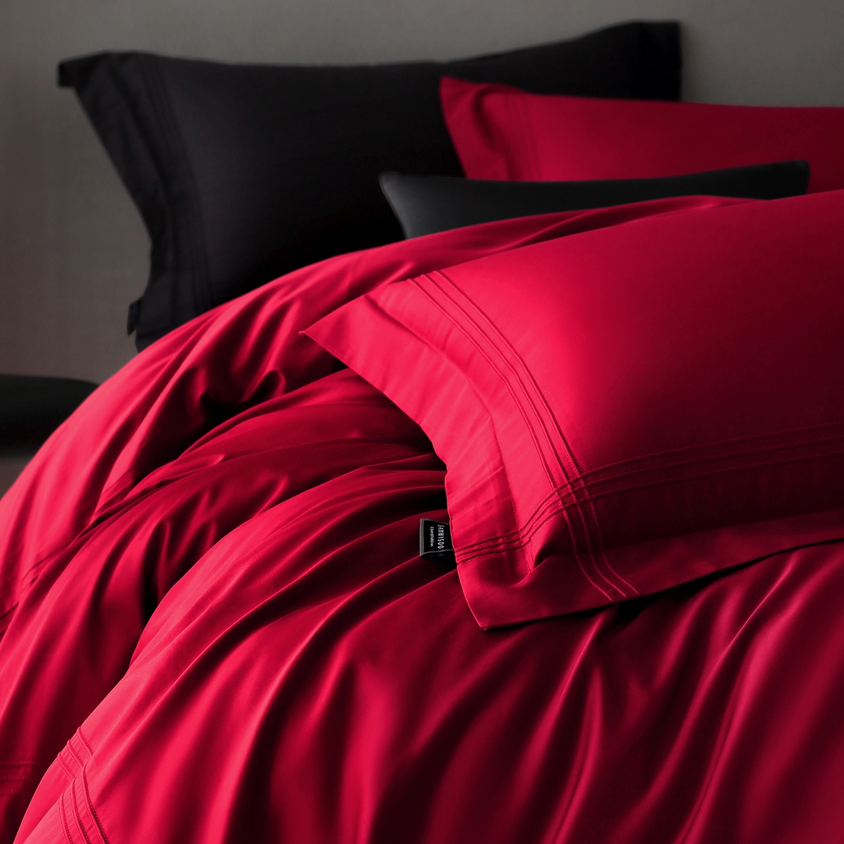 91家纺网 家纺一手货源 找家纺 （总）三味舒屋 2025新款三线50s全棉奢简套件四件套-柏林系列