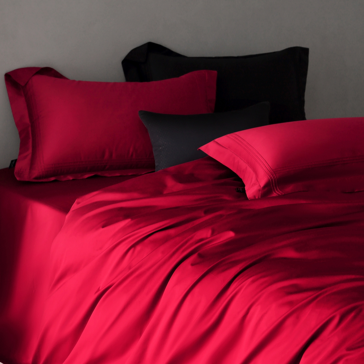 91家纺网 家纺一手货源 找家纺 （总）三味舒屋 2025新款三线50s全棉奢简套件四件套-柏林系列