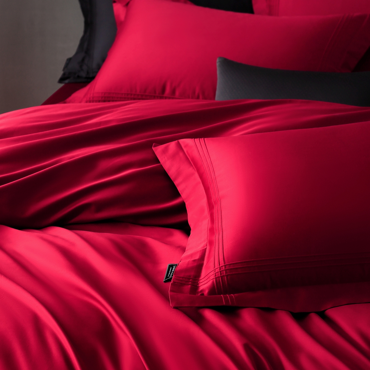 91家纺网 家纺一手货源 找家纺 （总）三味舒屋 2025新款三线50s全棉奢简套件四件套-柏林系列