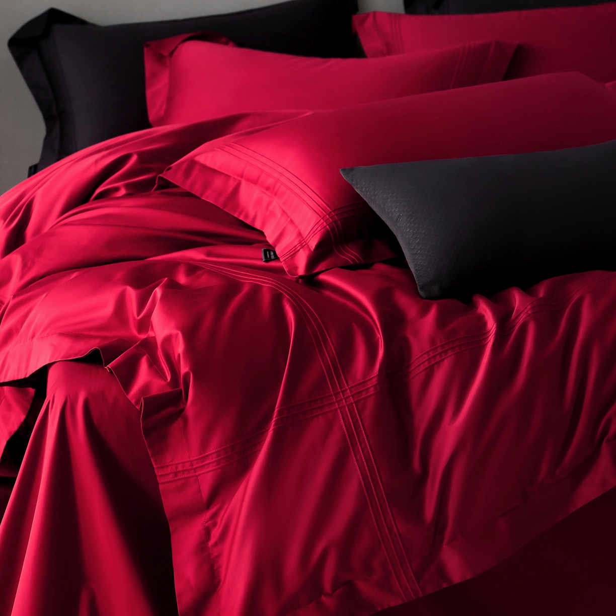 91家纺网 家纺一手货源 找家纺 （总）三味舒屋 2025新款三线50s全棉奢简套件四件套-柏林系列