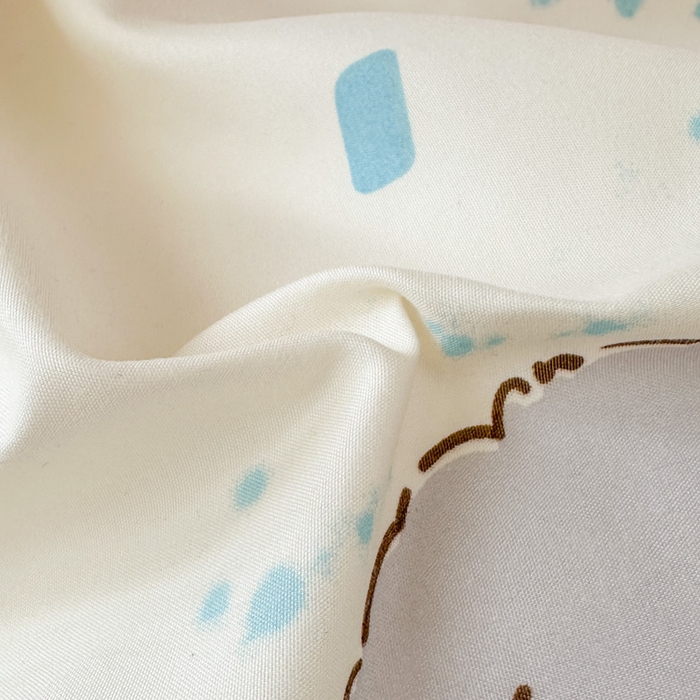 91家纺网 家纺一手货源 找家纺 曼陀罗 2025新款云柔棉韩式INS减龄花边款卡通学生宿舍上下铺三件套 元气小狗