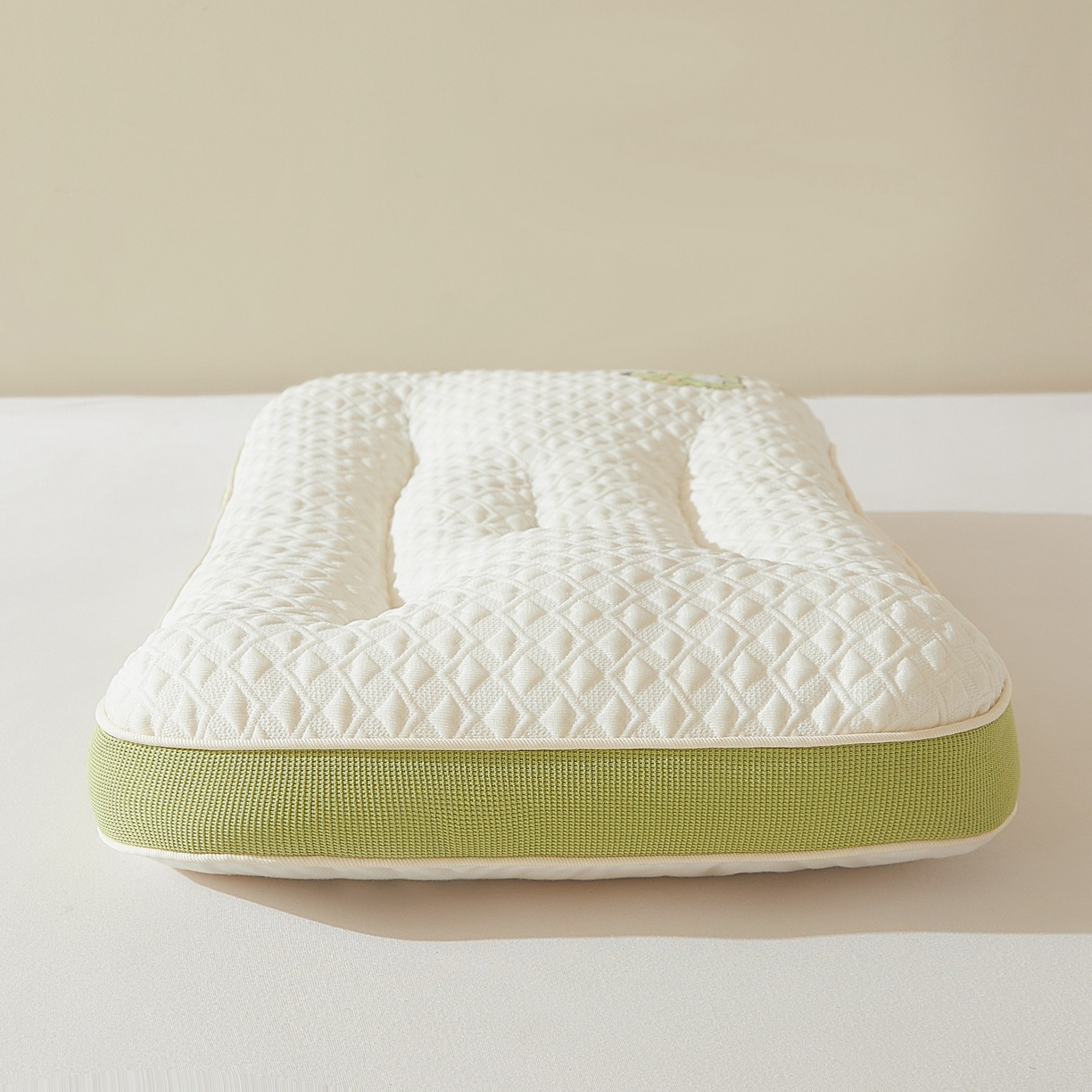 91家纺网 家纺一手货源 找家纺 （总）铺尚美家纺 2025新款卡通小恐龙亲子护颈椎低枕儿童枕头枕芯小学生宿舍