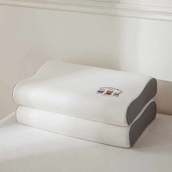 91家纺网 家纺一手货源 找家纺 （总）铺尚美家纺 2025新款卡通小熊 记忆枕芯 记忆棉护颈枕芯 太空记忆枕芯 儿童记忆枕 低枕芯多尺寸