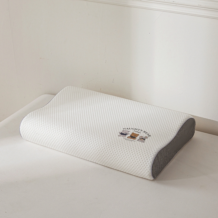 91家纺网 家纺一手货源 找家纺 （总）铺尚美家纺 2025新款卡通小熊 记忆枕芯 记忆棉护颈枕芯 太空记忆枕芯 儿童记忆枕 低枕芯多尺寸