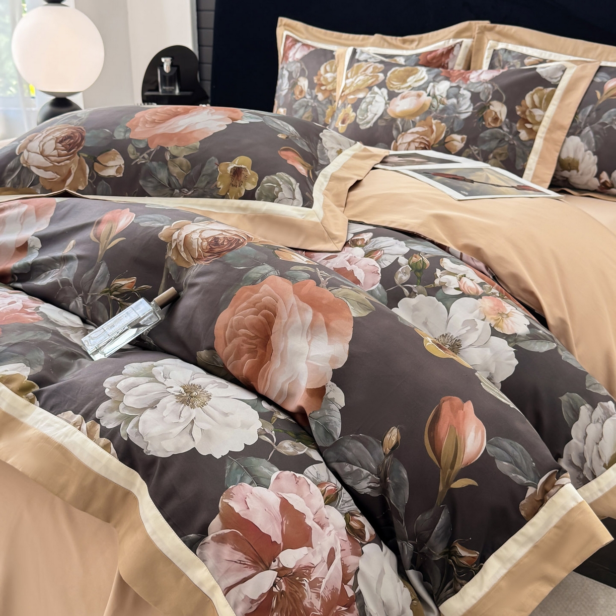 91家纺网 家纺一手货源 找家纺 （总）小欢喜 2025新款50全棉数码印花四件套全棉四件套